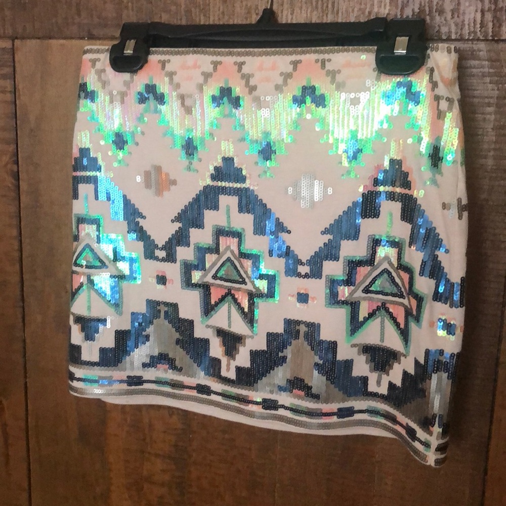 Sequin Skirt